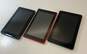 Amazon Fire Tablets Assorted Models Lot of 3 (For Parts or Repair) image number 1