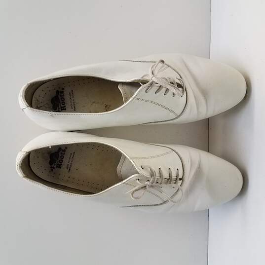 Roots White Dress Shoes Men Size 11.5 image number 5