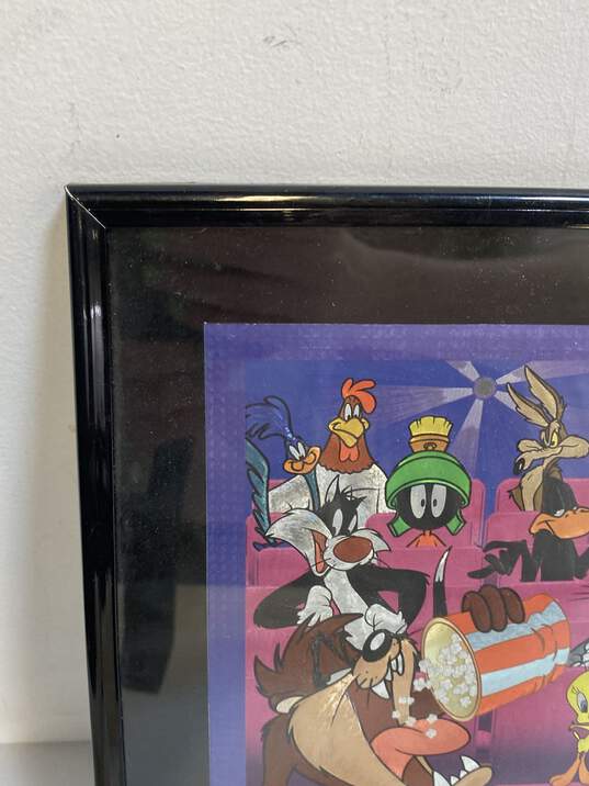 Lot of 2 Loony Tunes Foil Art & Animation Academy Pluto Disney Signed image number 7