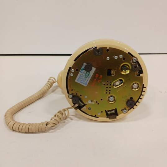 Tan w/ Gold Tone Rotary Phone image number 4
