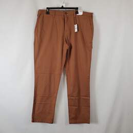 Express Men's Brown Chino Pants SZ 40 X 32 NWT