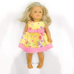 American Girl Just Like You Doll 22 Truly Me Blonde Hair Blue Eyes w/ Wellie Wisher Camille alternative image