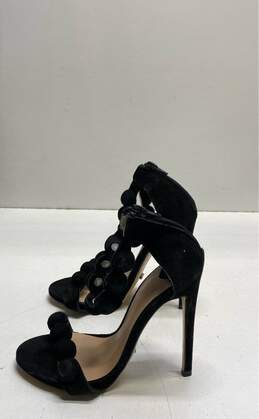 Tony Bianco Black Suede Sandal Pump Heels Shoes Size 5.5 B