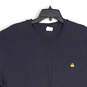 Mens Navy Blue Short Sleeve Crew Neck Regular Fit Pullover T Shirt Size XXL image number 3