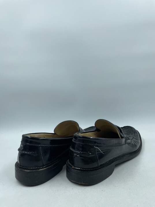 Dolce & Gabbana Black Patent Penny Loafers M 11 COA image number 4