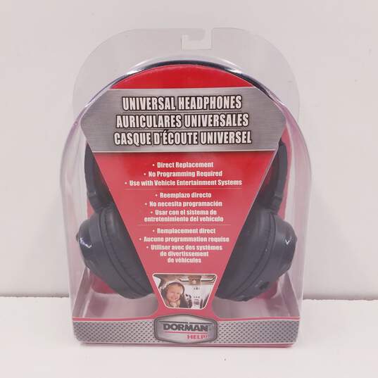 Dorman Universal Headphones for Vehicle Auto Entertainment Systems Car Truck NIP image number 1