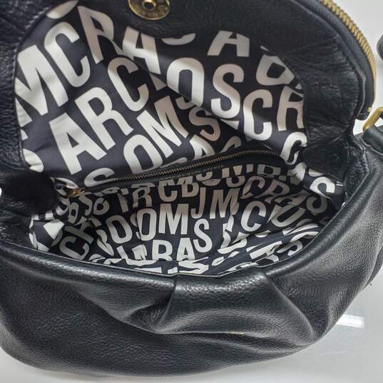 Marc by Marc Jacobs Black Leather ClassicQ Natasha Flap Bag AUTHENTICATED image number 3