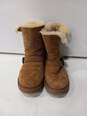 Ugg Suede Chestnut Distressed Classic Dylyn Boots-8 image number 1