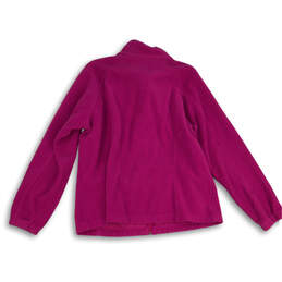 Womens Pink Benton Springs Long Sleeve Full Zip Activewear Jacket Size 2X alternative image