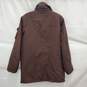 Slam MN's 100% Polyester Brown Camel Hunting Sports Snap & Zipper Parka Size S/M image number 2
