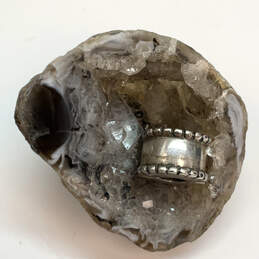 Designer Pandora 925 ALE Sterling Silver Beveled Clip-On Beaded Charm
