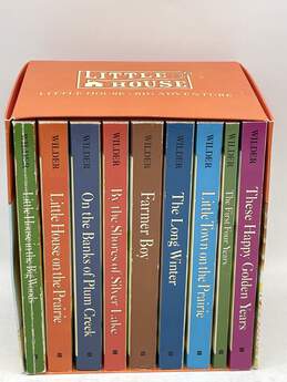 Set Of 9 Laura Ingalls Wilder Little House-Big Adventure Paperback Books