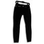 Womens Black Dark Wash Stretch Pockets Denim Skinny Leg Jeans Size 26 image number 1