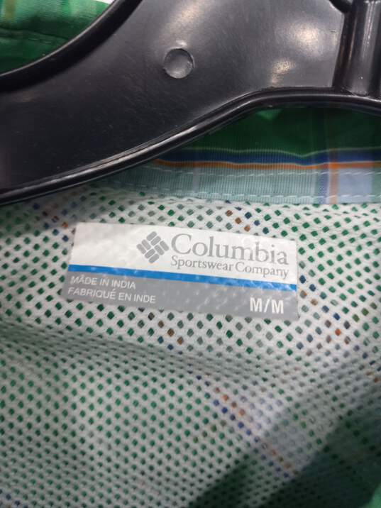 Columbia PFG Men's Green Button Shirts Size Medium image number 3