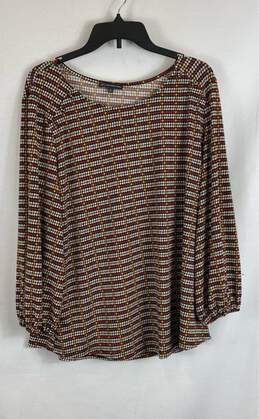 Adriana Papell Mullticolor Long Sleeve - Size X Large