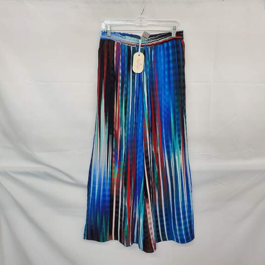 Plenty By Tracy Reese Multicolor Wide Leg Pant WM Size S NWT image number 1