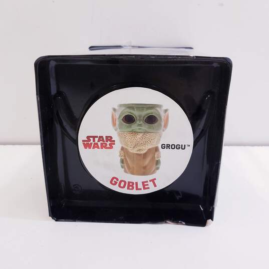 Star Wars Goblet & Hot Chocolate Mix Madalorian Grogu IOB image number 5