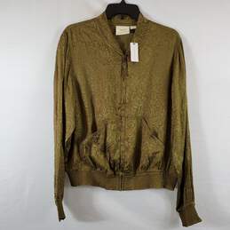 Maeve By Anthropologie Women Green Jacket L NWT