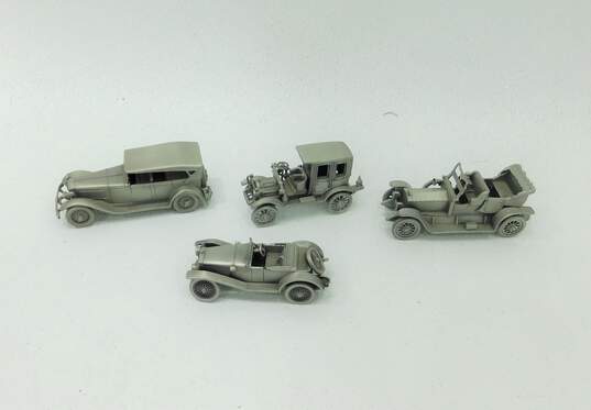 7 Vintage Danbury Mint 1:43 Pewter Classic American Motorcars Cars Lot image number 2