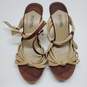 Michael Kors Wedge Lace Up Sandals Women's Size 8 1/2, Used image number 1