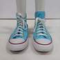 Converse Unisex 152620C Cyan Classic Hi-Top Sneakers Size M9/W11 image number 4