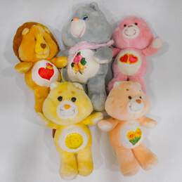 VTG 1980s Kenner Care Bears Plush Toys Lot of 5