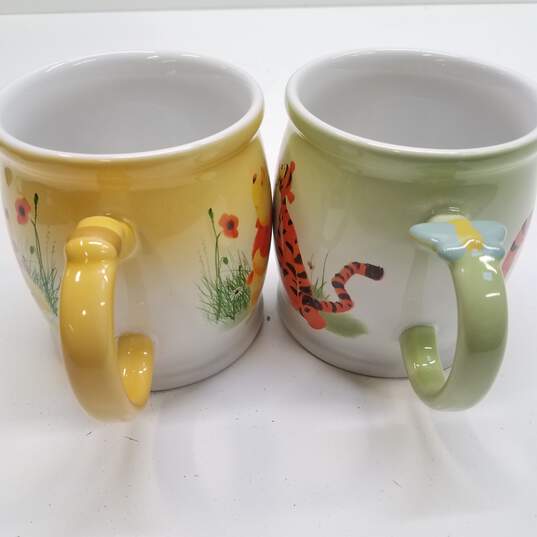 Disney Store Winnie the Pooh Watercolor Large Mugs Set of 2 image number 6