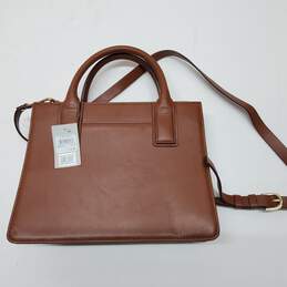 Nordstrom Brown Toffee Leather Crossbody Bag alternative image