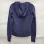 Lululemon Women's Athletica Navy Blue Hooded Full Zip Sweat Jacket Size M image number 2