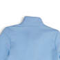 NWT Womens Blue Mock Neck Long Sleeve Embossed Full-Zip Jacket Size XS image number 4