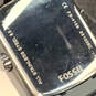 Designer Fossil FS-4159 Black Square Dial Stainless Steel Analog Wristwatch image number 4