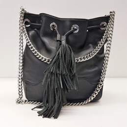 Rebecca Minkoff Leather Lexi Bucket Bag Black alternative image