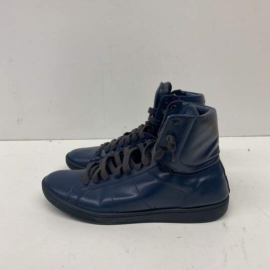 Saint Laurent Blue Sneaker Casual Shoe Men 9 image number 2