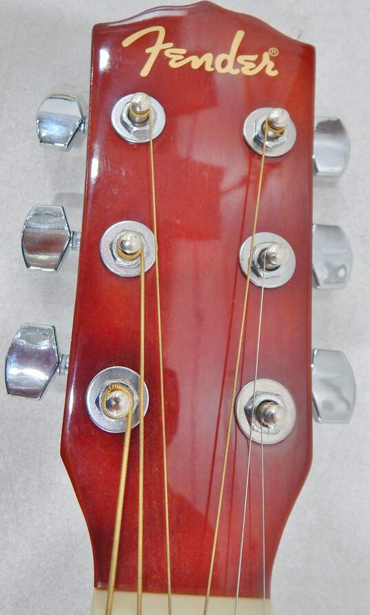 Fender Brand FA-115PK Model Wooden Acoustic Guitar image number 5