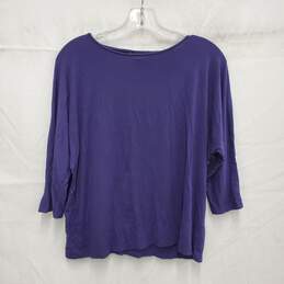 Eileen Fisher WM's Violet Long Sleeve Top Size S/P