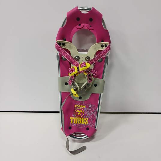 Tubbs Storm Youth Snowshoes - Pink & Tan 19in image number 3