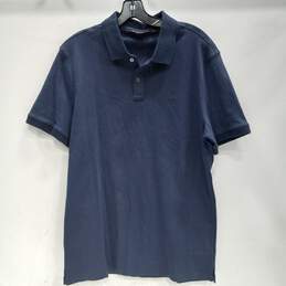 Michael Kors Men's Navy Blue Polo Shirt Size M