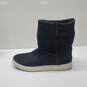UGG Mika Black Short Sneaker Boot Ankle Bootie Shearling Suede Sz 7.5 image number 4