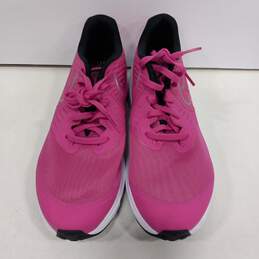 Women's Girls Star Runner 2.0 Pink Low Top Lace Up Running Shoes Size 7