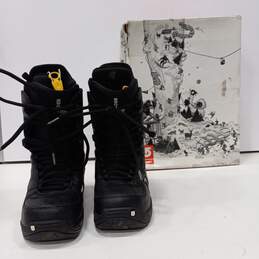 Burton Invader Men's Black Snowboard Boots Size 9 IOB alternative image