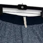 Mens Blue Heather Elastic Waist Slash Pocket Pull-On Athletic Shorts Size L image number 3