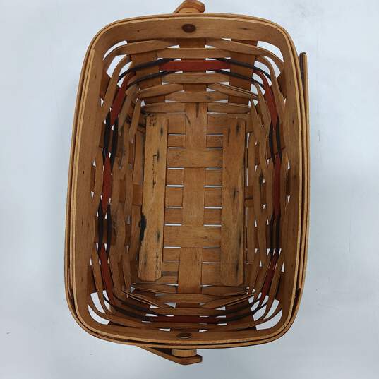 Vintage Longaberger Woven Basket image number 3