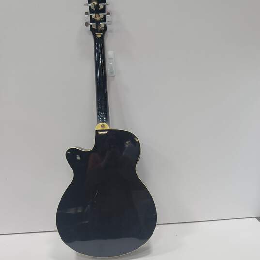 Indiana Madison MAD-BK Black Acoustic Guitar image number 5