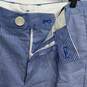 Calvin Klein Men's Blue Stripe Seersucker Weekend Shorts Size 33W NWT image number 3