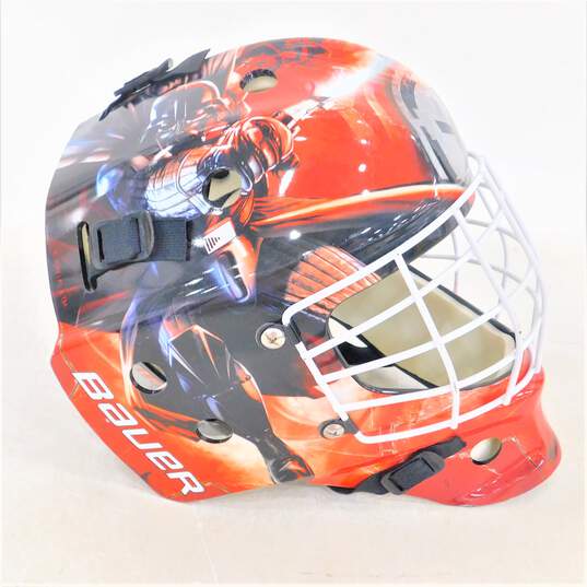 Bauer Star Wars Darth Vader Youth Hockey Goalie Mask image number 4