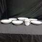 8pc. Carlion Fine China Corsage Cup, Plate, & Bowl Set image number 1