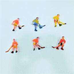Vintage Hard Plastic American Hockey Players  Figurines