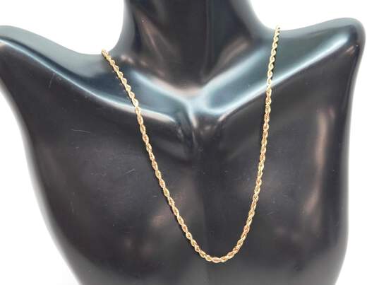 14K Two-Tone Rope Necklace