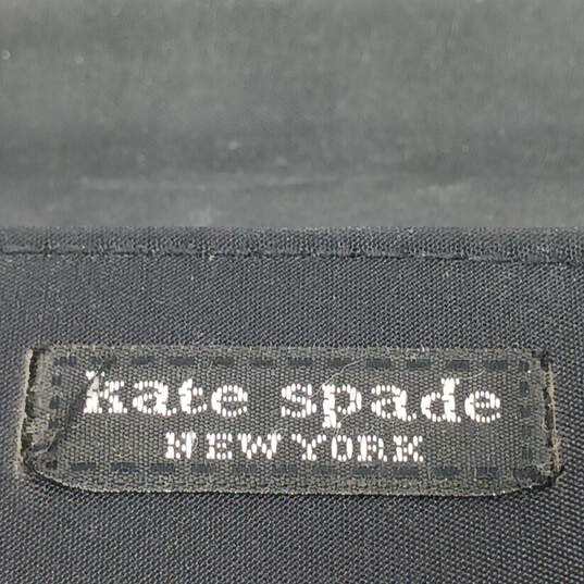 Vintage Kate Spade Black Nylon Y2K Handbag image number 5