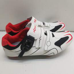 Kescoo Men's Cycling Shoes White Size 46